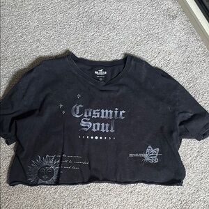 Hollister Black Cosmic Soul Women's Top